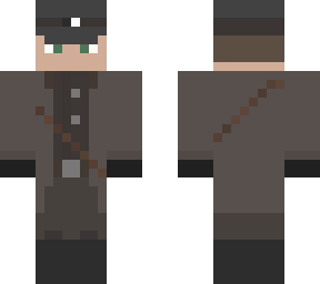 freikorps officer with winter coat