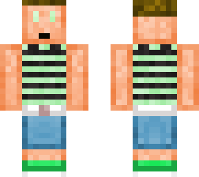 green little boy
