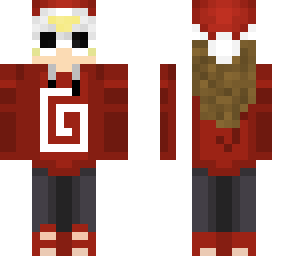 me in karl jacob's christmas hoodie and george's goggles
