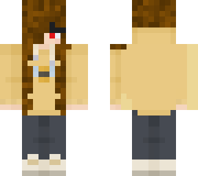 my skin in a bee sweater or tubbo merch idk