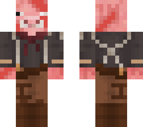 pig cowboy big scars