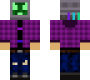 purple flannel