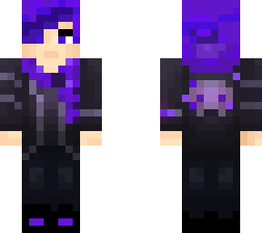 purple scarf (that doesnt look like professor