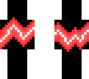 red electric sound waves