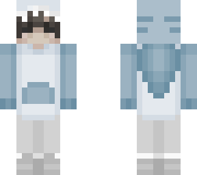 shark guy in a hoodie