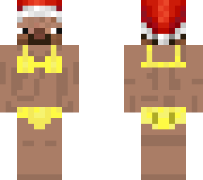 steve in a bikini christmas edition