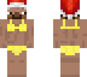 steve in a bikini christmas edition