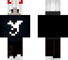white dragon king with black clothes