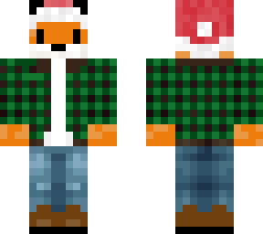 aconstipatedfox santa hat