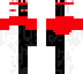 black and white enderman skin (my official skin) !