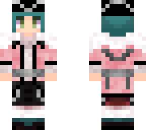 blue hair pirate girl