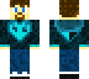 blue hardcore hoodie