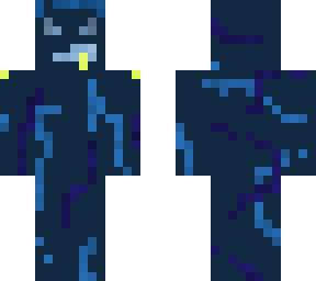 blue man