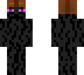 enderman with leather helmet