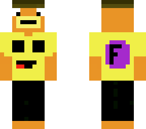 fortnite fishstick whit a peely t-shirt