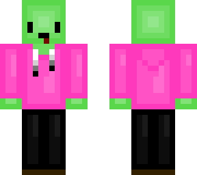 green frog in magenta hoodie