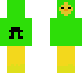 green hoodie duck