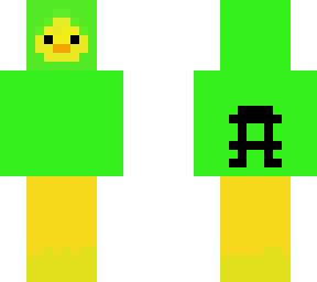 green hoodie duck