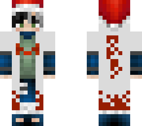 hokage kieran with santa hat