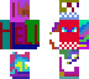my first skin dont be mean