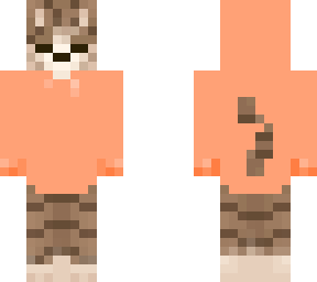 orange hoodie