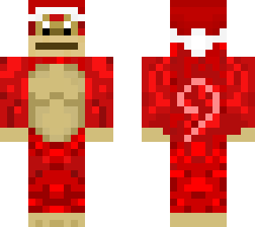 red monkey christmas