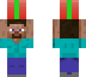 steve holding present [christmas]