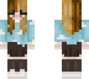 szyba cloud sweater outfit new hair