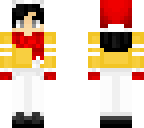 yellow jumper girl - christmas