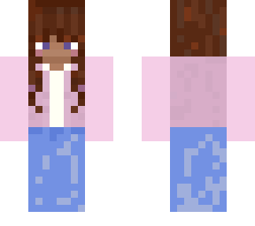 basic brunette girl