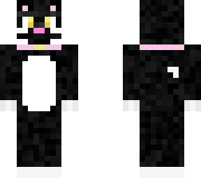 black cat with a bell collar