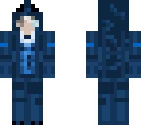 blue fancy frog