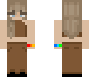 brown outfit girl(new)