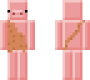 cave man pig