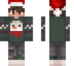 christmas boy brown eyes