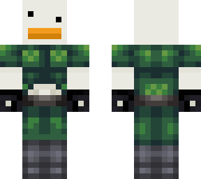 doom duck (made using skin from pepetapia)