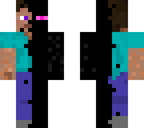 enderman corrupted steve