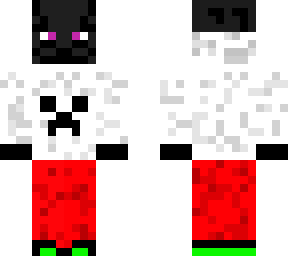 enderman with white hoodie 2