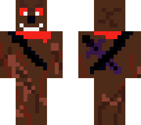 evil dog with enchanted netherite sword