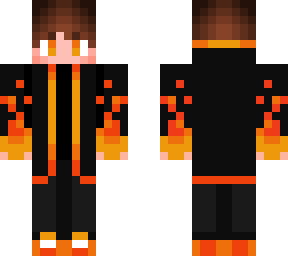 flaming fire