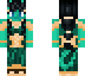 green tiefling