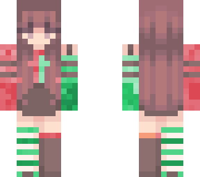 holly - christmas girl skin