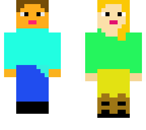 mini steve and mini alex
