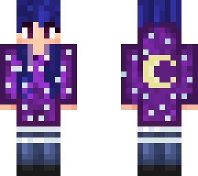 moon stars girl