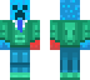 ogeran - blue creeper with suit