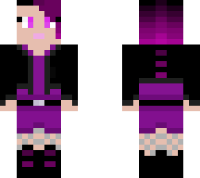 ombre purple punk