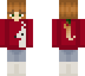 reindeer sweater!