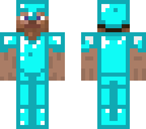 steve fake diamond armor