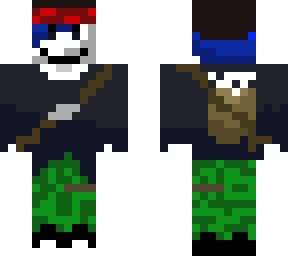 survival guest with a hat