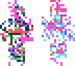 the pixels return.